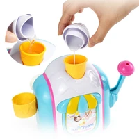 Ice Creams Maker Bubble Machine Bath Toys Fun Foam Bathtub Toy Gift Bath Toys For Children Bathing Water Bubble Machine 2