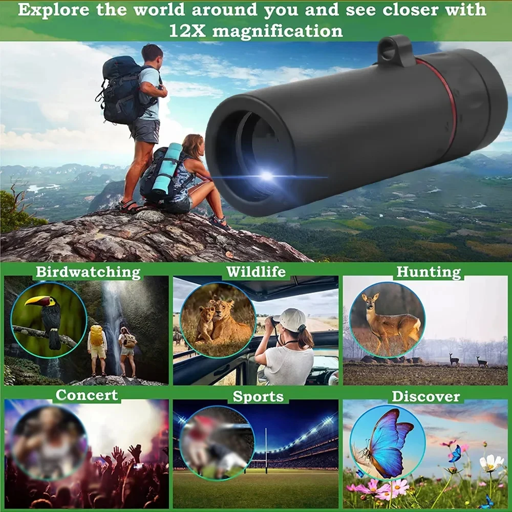 ２００ ｂｖｃ THE MOON フライヤー 2種類 ザ・ムーン 2000x24 HD Monocular Telescope Mini Portable Mobile Phone