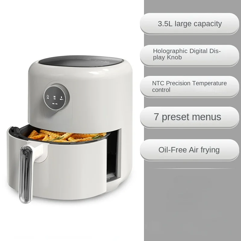 

Air Fryer Household Oven Integrated Multifunctional Deep Frying Pan Smart Oil-Free Frying Pan 3.5L