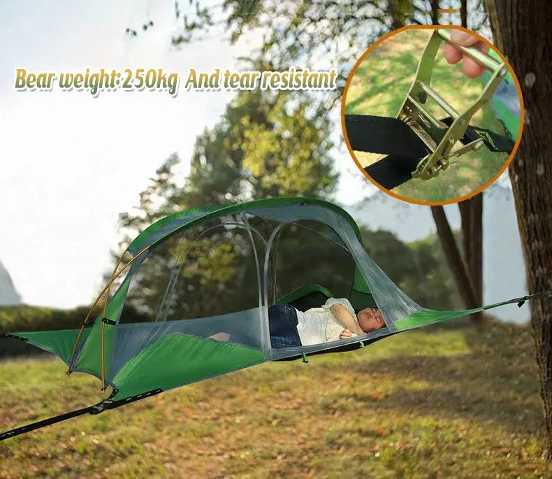 Sleeping Bag Camping Hammock, Double Single Portable Hammock