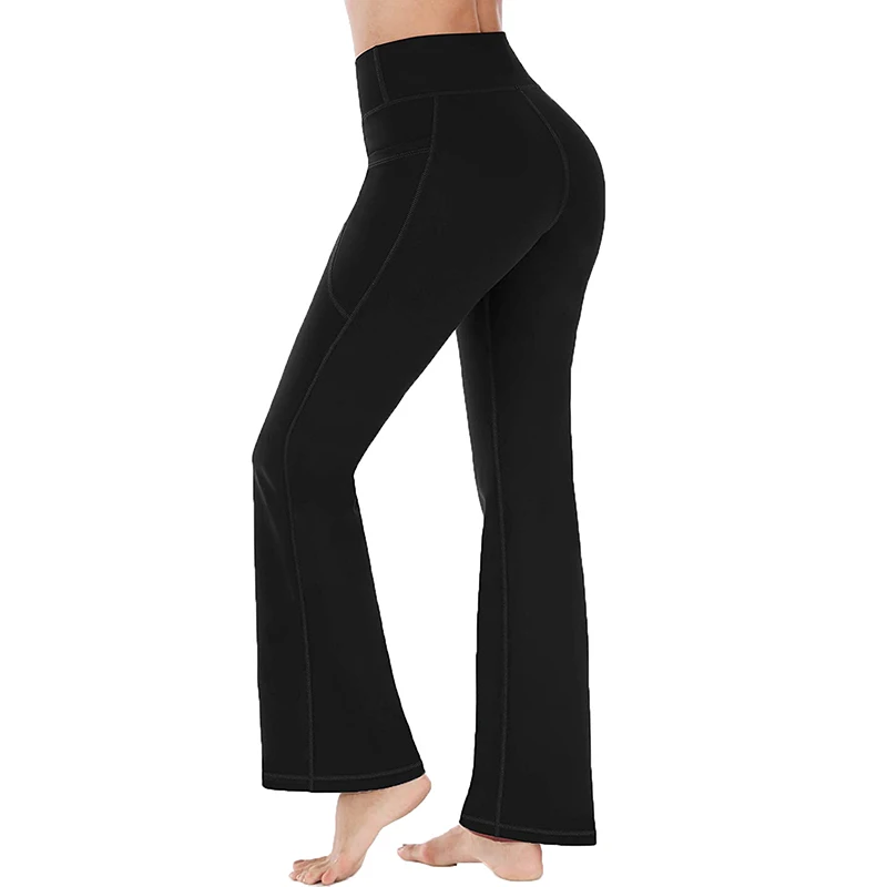 

Women Fashion Wide Leg Leggings Causal Dancing Loose Long Pant Waist Drawstring Ladies Elasticed Pants Yoga Sportwear