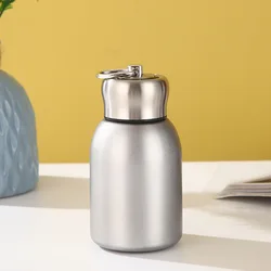 Insulated Stainless Steel Travel Mug - 300ml, Perfect for Camping and Travel, Keeps Drinks Hot or Cold for Hours (Silvery)
