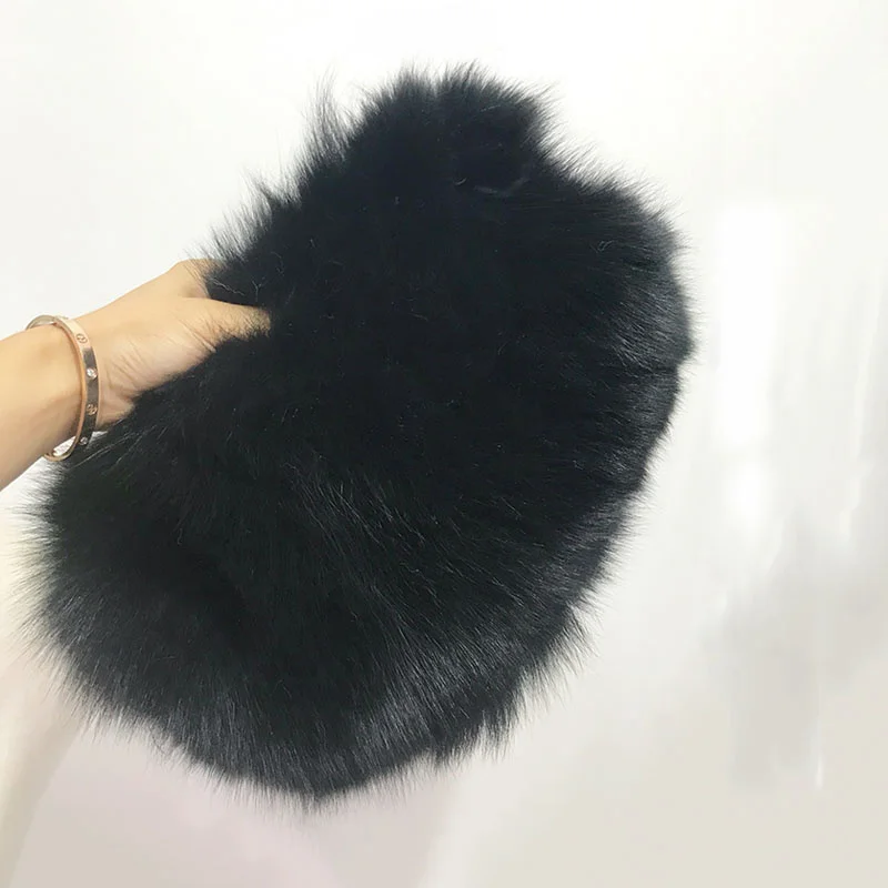 Natural Fox Fur Bags For Women Luxury Designer Hand Bags Shoulder Bag Women's Bag Trend Party Crossbody Fur