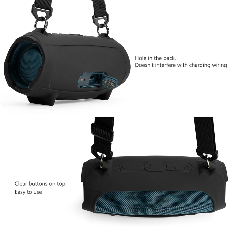 Housse Silicone Pour Enceinte JBL Charge 5 - Protection - Accessoire Neuf