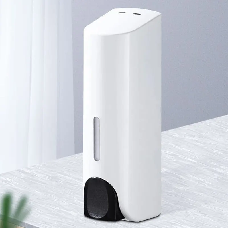 Manual Press Soap Dispenser Bathroom Wall-mounted Shampoo Body Wash Dispenser Bottle Soap Box Hotel-style Bathroom Facilities soap dispenser soap pump shower dispenser soap dispenser head wall mounted dispenser