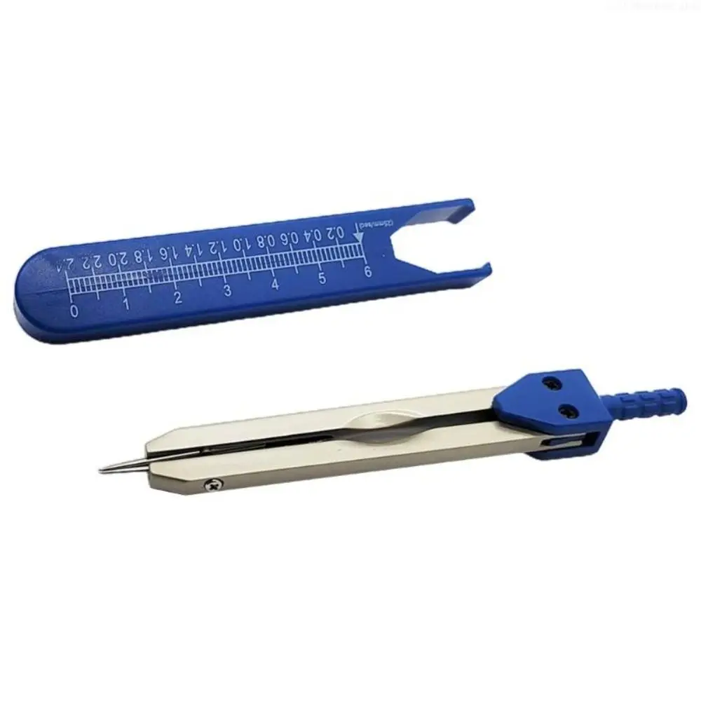 정밀 측정 ECG 서브 게이지 컴팩트 디자인 편리한 ECG 캘리퍼스 금속 전문 측정 도구 눈금이 있는 나침반