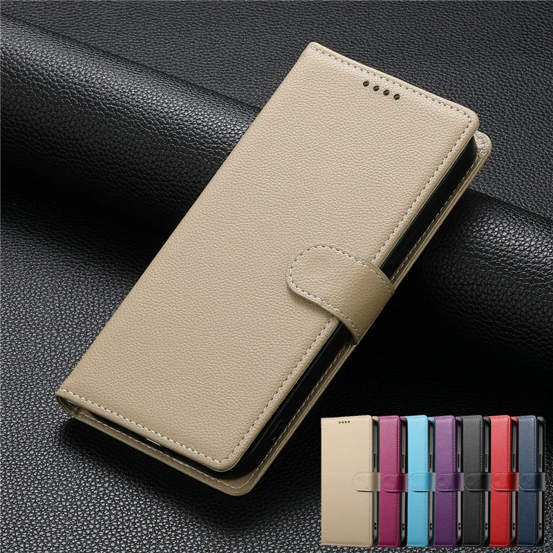 Retro Fruit Color Series Flip Wallet Leather Phone Cover with Card Holder