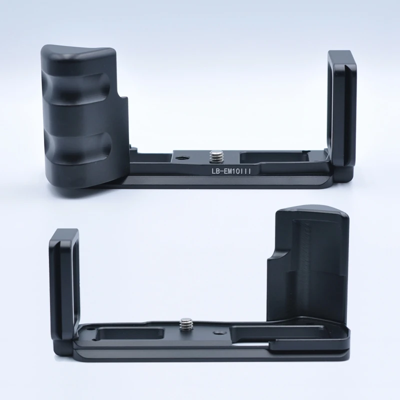 Staffa A Piastra L A Sgancio Rapido Doppia Maniglia Per Fotocamera Olympus Om-D E-M10 Mark Iii Em10 Iii