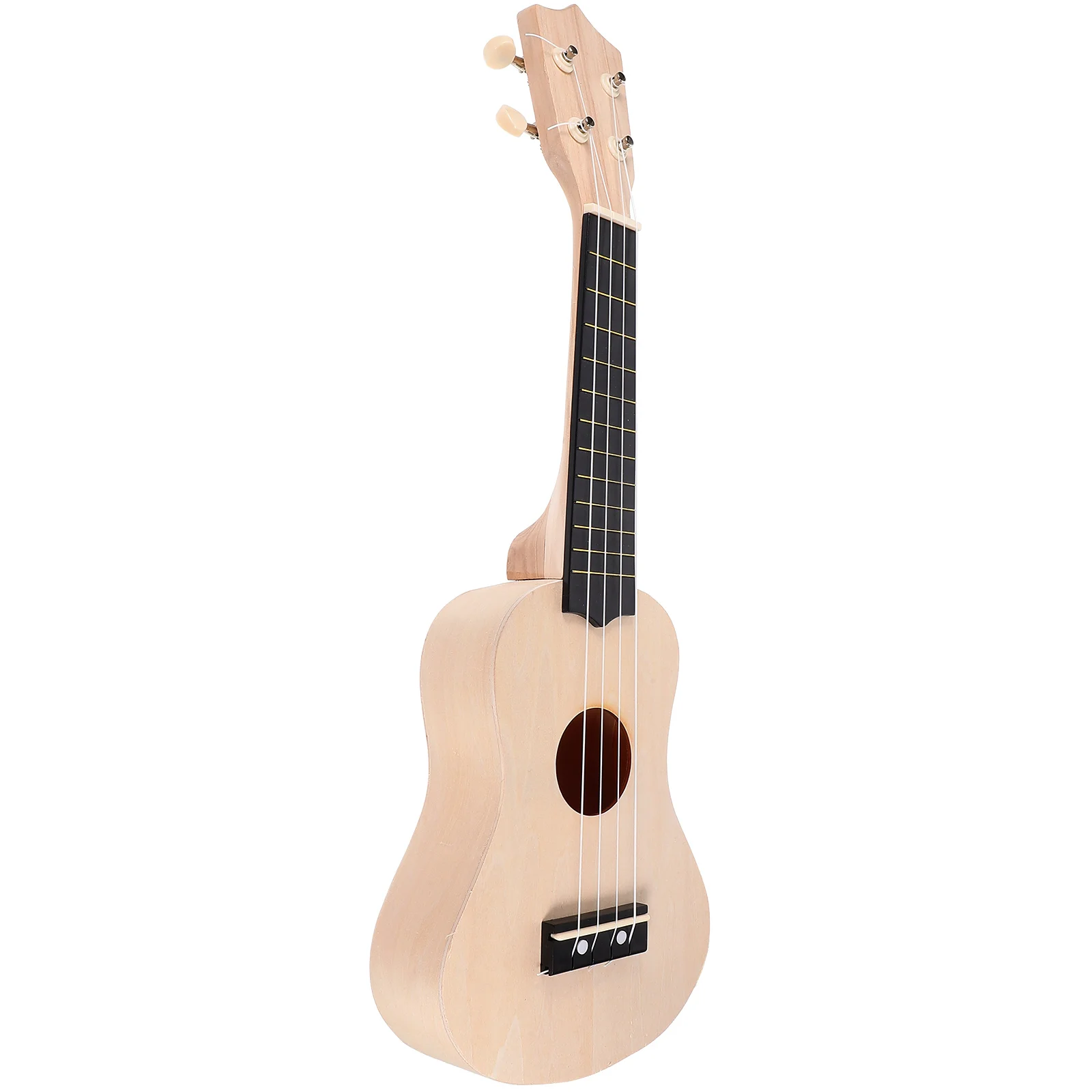 

Childrens Toys Hand-assembled Ukulele Material Kit Guitar Self-painting DIY Made