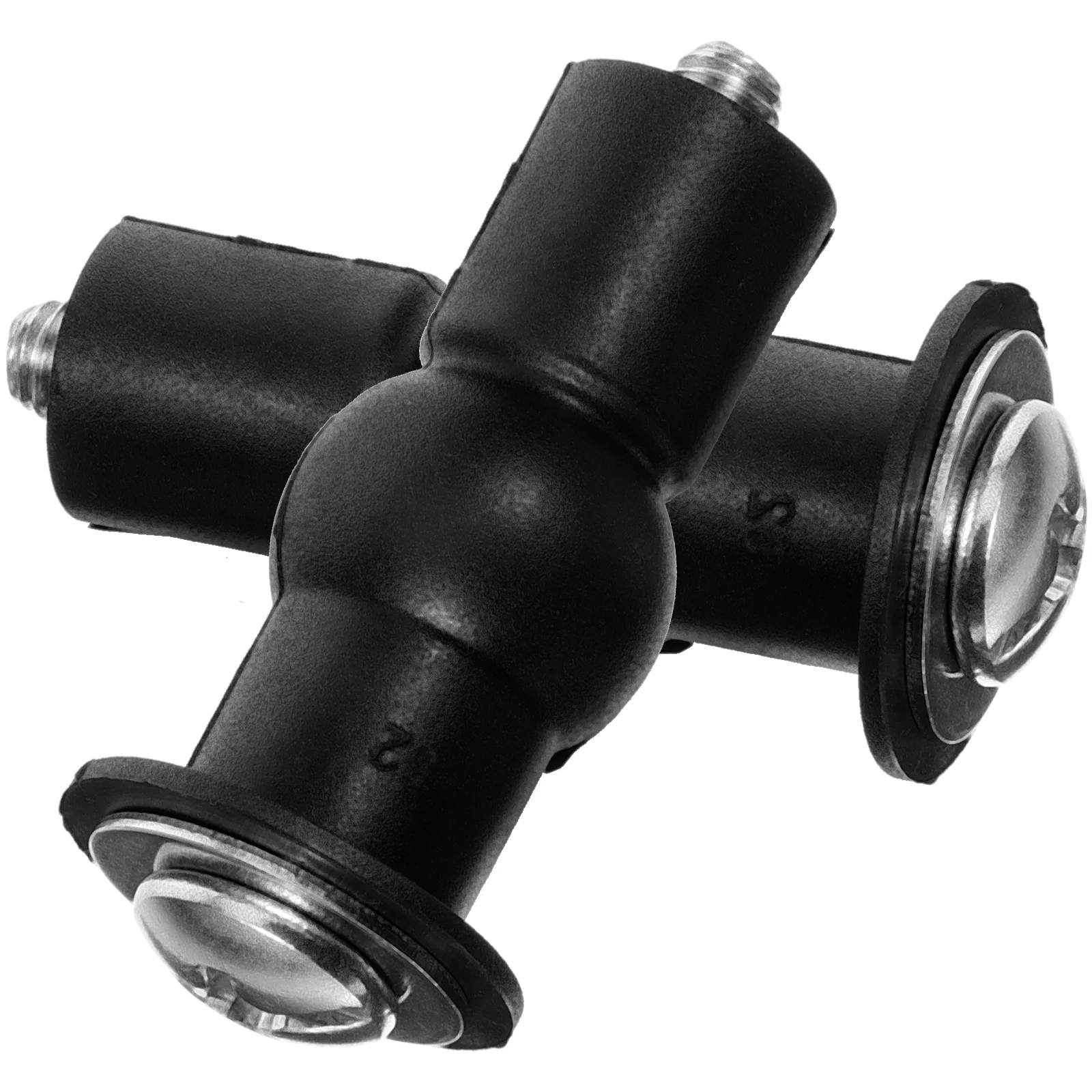 

2 Pcs Toilet Seat Screw Bolts Fittings Mounting Screws Round Covers Fixing Kit Replacement Parts Lid Push-On Caps