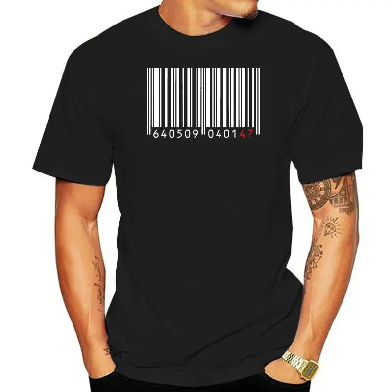 Hitman Agent 47 Barcode T Shirt Hitman Agent 47 Agent 47 Hit Man Game