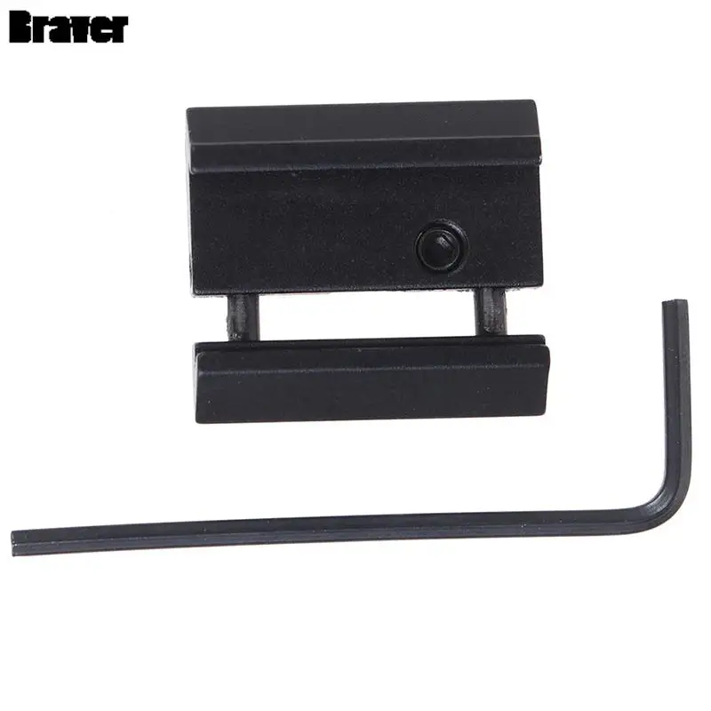 Tactical Scope Adapter Mount Base 11mm Dovetail to 20mm Weaver Picatinny Rail Mount Hunting Rifle Ring Converter Accessory