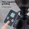 ITOP TCG64 Commercial Coffee Grinder 64mm Flat Burr 1000g Bean Hopper Time Quantification Espresso Coffee Grinding Machine 4