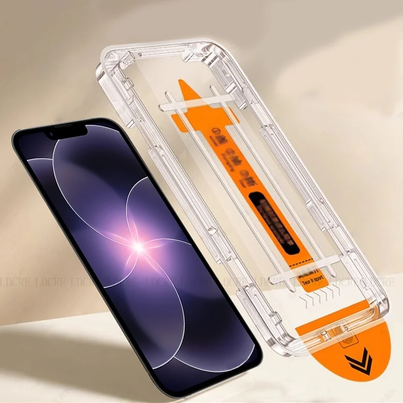 Premium Tempered Glass Screen Protector - Dust-Free, 9H Hardness, Full Coverage