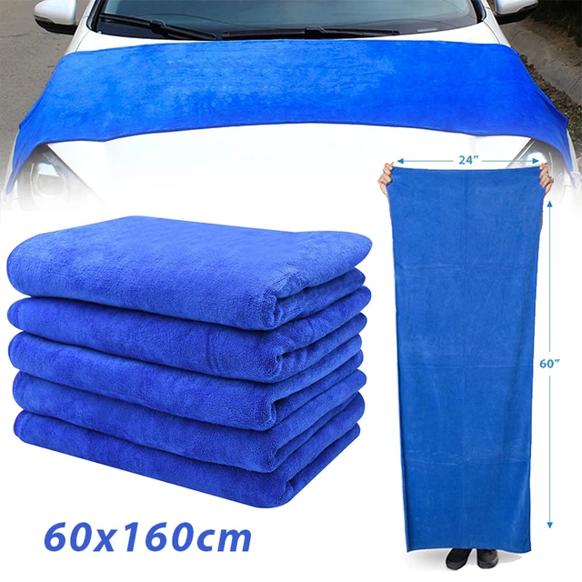 Large Car Drying Towel 24”x 60” Microfiber Towels for Cars Ultra Absorbent Drying  Towels for SUV Car Wash Lint and Scratch Free - AliExpress