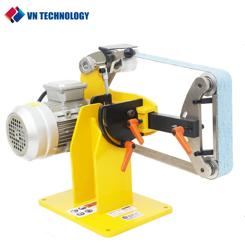 Electric Belt Sander Polishing Grinding Sharpener Speed Adjustable