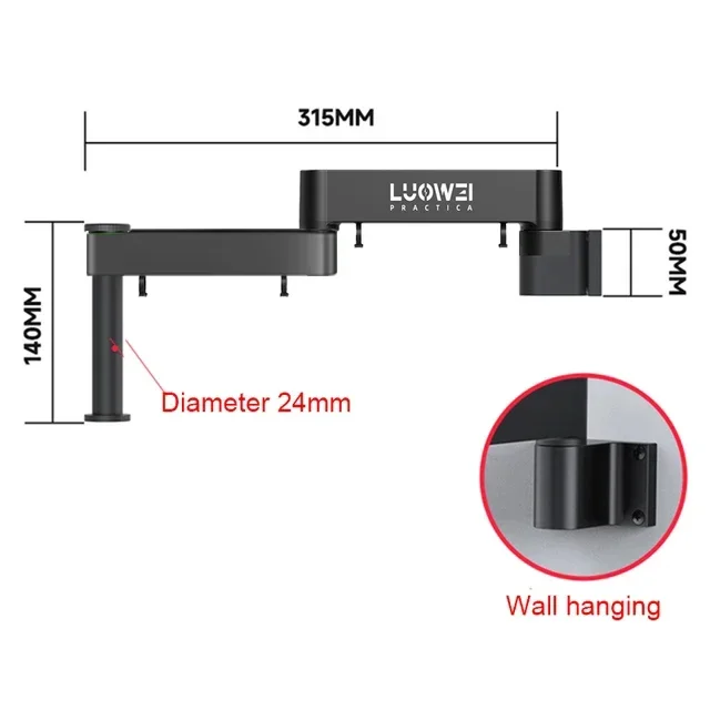 NEEWER Supporto A C Con Braccio A Braccio Pro, 100% Acciaio - Foto 8