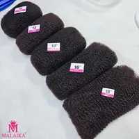 Cheveux humains afro crépus en vrac 4C 100% pour crochet, 30g/50g, 1 paquet, cheveux vierges Remy en vrac pour mini-tresses, dreadlocks, extensions et réparation 2