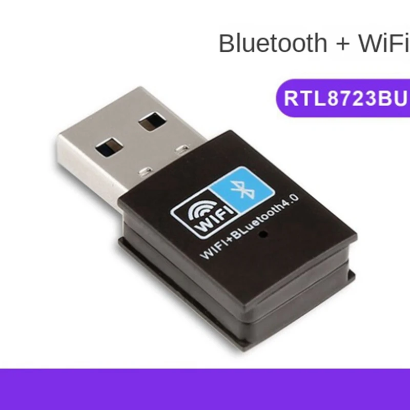

150Mbps Bluetooth 4.0 USB 2.4G Drive Free Wifi Adapter Fit For Laptop Desktop Computer