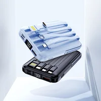 10000mAh Magnetic Power Bank Portable Wireless Charger With Cable Fast Charging External Battery Stand For iPhone 16 15 6
