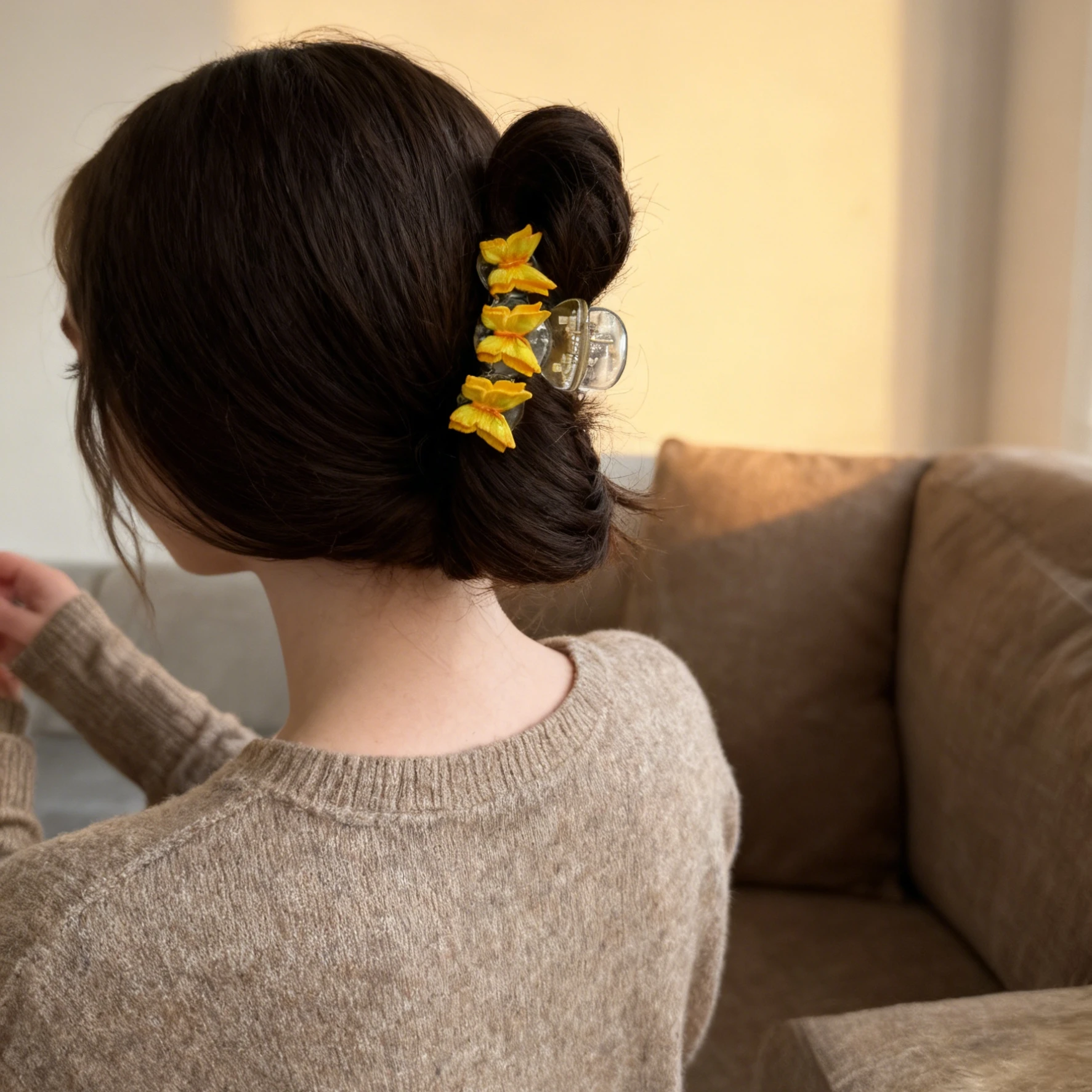 Fashion Transparent Butterfly Hair Claw Elegant Ladies Barrettes hairpin For Women Girl Hair Accessories Headdress Party Gifts