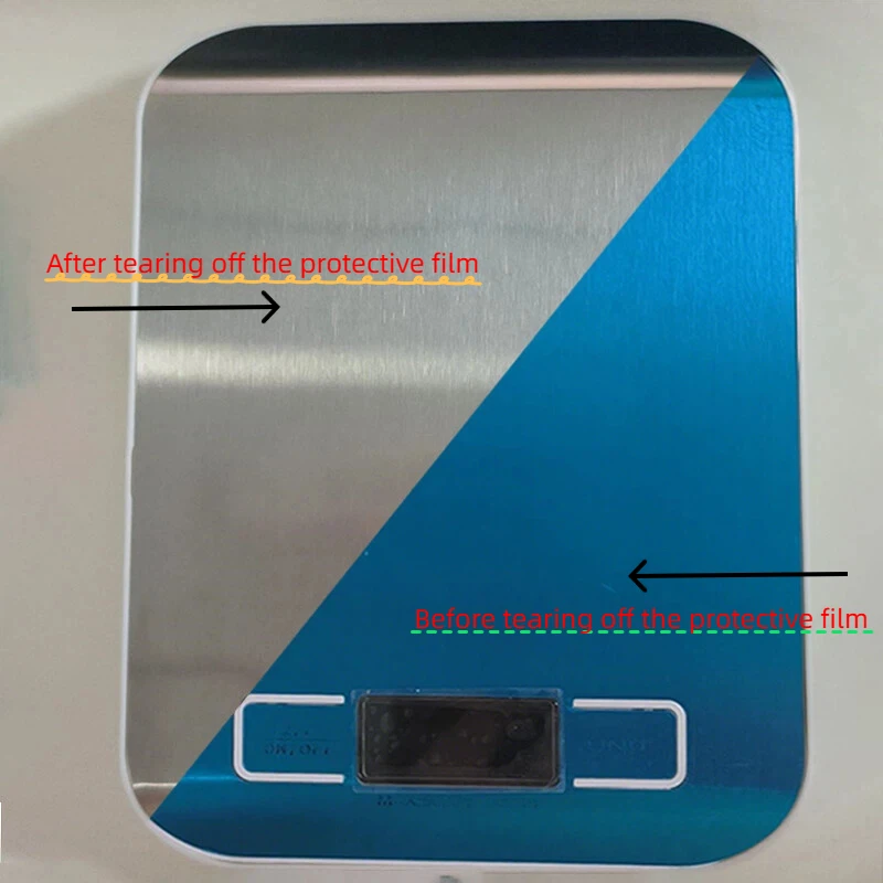 Digital Kitchen Scale LED Display 5kg/1g Stainless Steel Panel Electronic Scales Home Jewelry Food Snacks Weighing Baking Tools