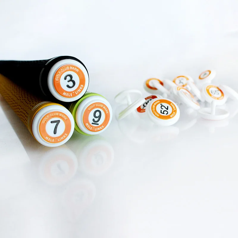 20Pcs Golf Club Mark ABS Material Suitable for All Club Grips Not Easy to Fall Off Easy to Identify golf ball mark