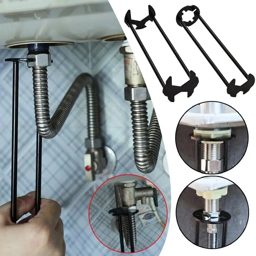 

Multifunctional Batherroom Sink Repair Wrench Faucet Hose Hexagonal Spanner Household Kitchen Flume Tool Supplies