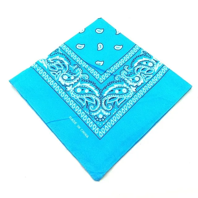 Chic Hip Hop Bandana: Stylish Fashion Hair Accessory & Wrist Wrap