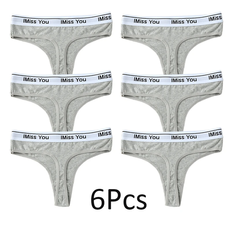 6PCS Plus Size 1XL-4XL Sexy High Waisted Underwear Women Breathable Lace  Panties Cheeky Mom Panties