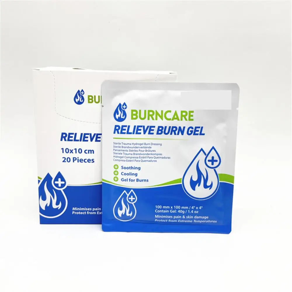 Emergency Burn Care Gel Burn Dressing Cooling And Soothing Hydrogel Wound Dressing Water Gel For Debridement First Aid Gear
