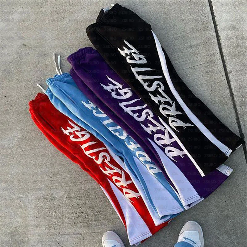 Sweatpants Y2K Men Women's long pants street fashion