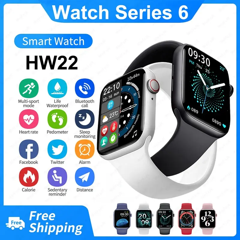 2022 Apple Watch Series 6 IWO 13 Pro Hw22 Смарт-часы для мужчин и женщин серии 7 W37 фитнес-браслет Xiaomi