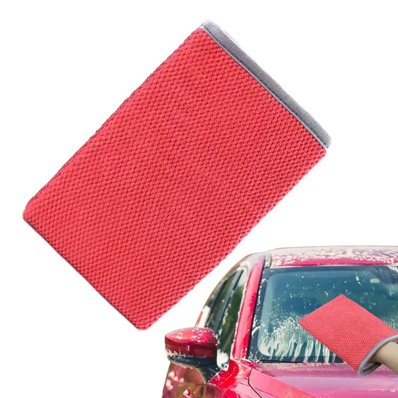 

Car Wash Gloves Microfiber Coral Fleece Cleaning Skin Friendly Microfiber Mitt Wax Soft Cloths Home Duster Care & Cleaning Tools