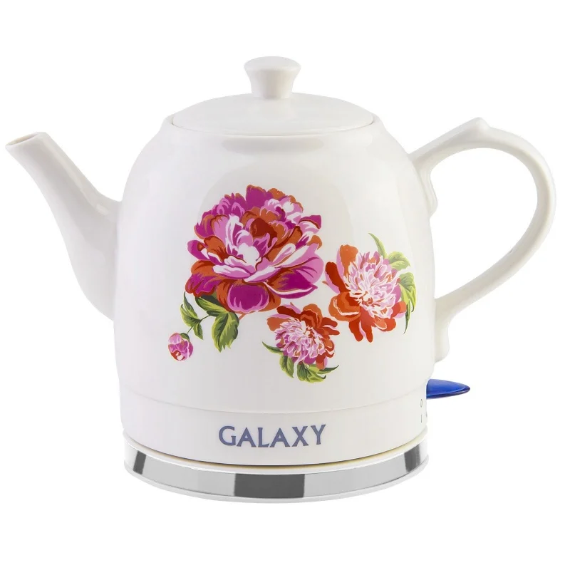 Чайник электрический Galaxy GL 0503 (Мощность 1400 Вт, объем 1.4 л, керамический корпус)