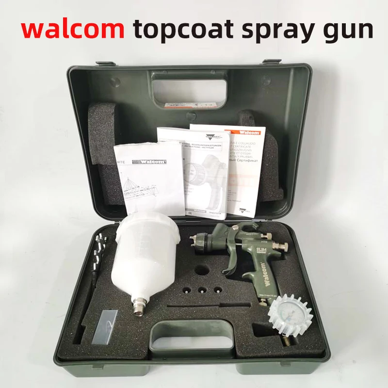 AEROGRAFO-PISTOLA PER VERNICIARE WALCOM SERIE SLIM HVLP MADE IN