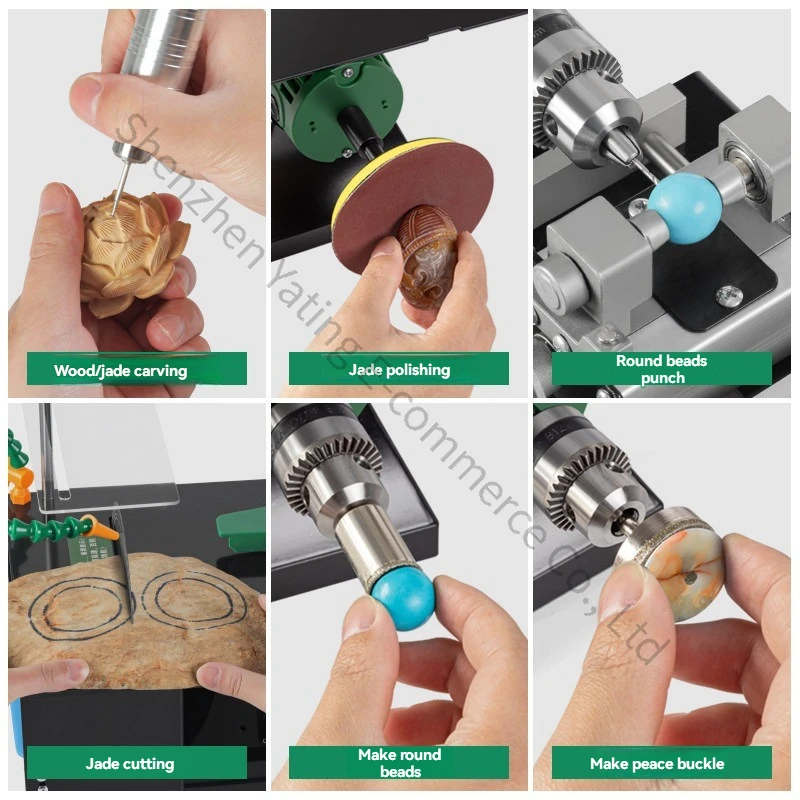 Electric Grinding Machine Woodworking Polishing, Punching, Carving, Integrated M