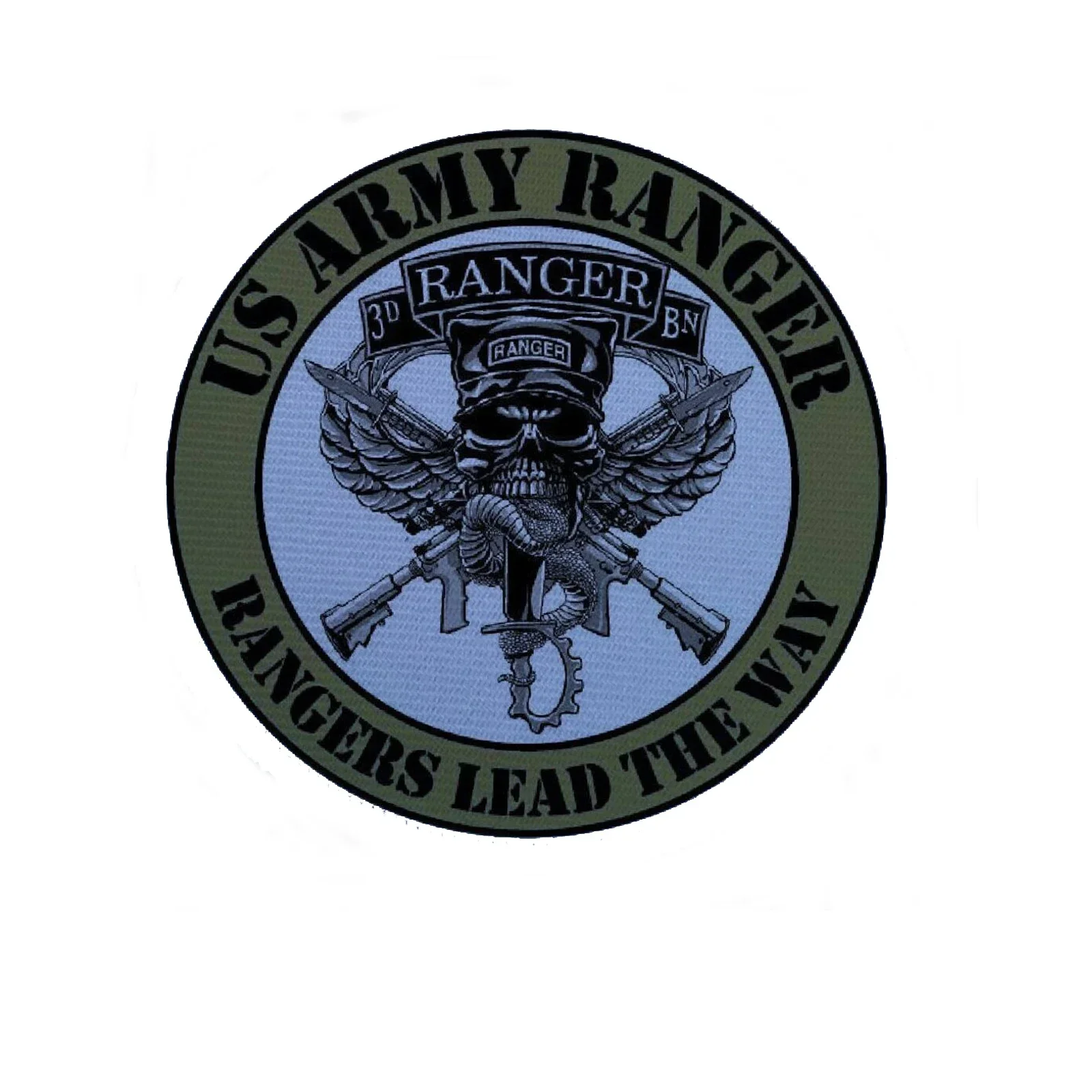 Rangers Lead The Way: Premium Cotton US Army Infantry Graphic T-Shirt