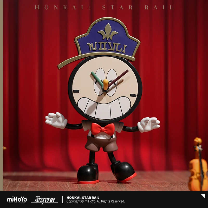 

Honkai: Звездные игрушки на рельсах, аниме подсвечники, часы, украшения, Коллекционная модель, украшения-игрушки часы