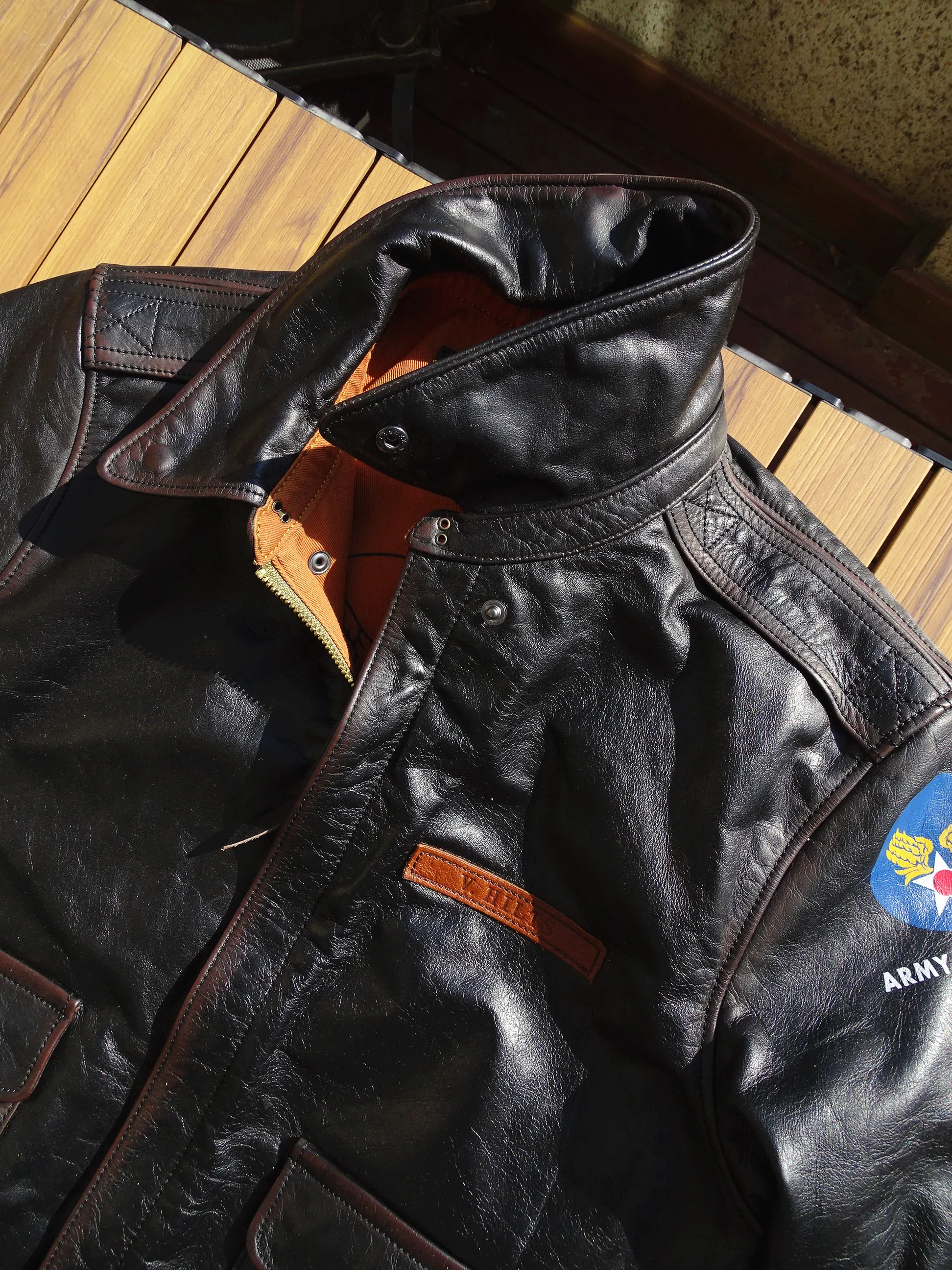 Flight Jacket Great Escape Leather Jacket Eastman Great Escape A2