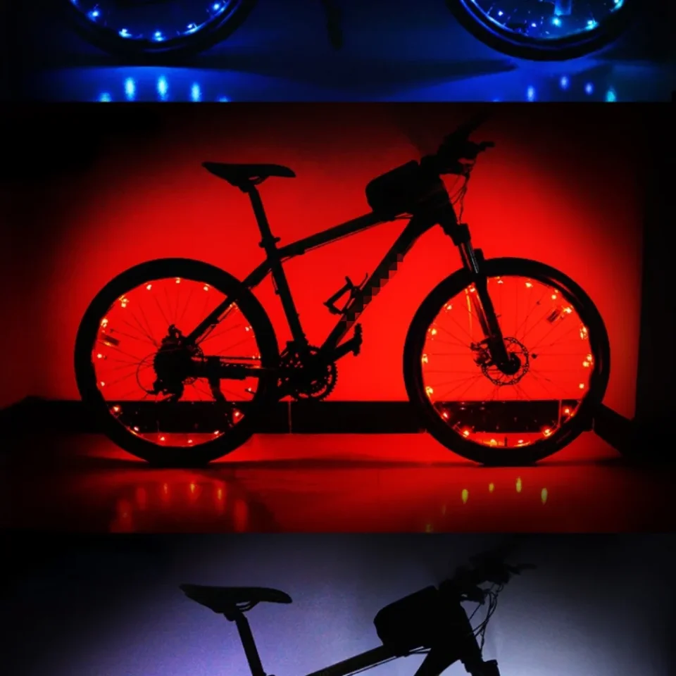 CIRYCASE Luci Bici Anteriori & Posteriori, USB Ricaricabile Luci Bicicletta LED Super Luminosa