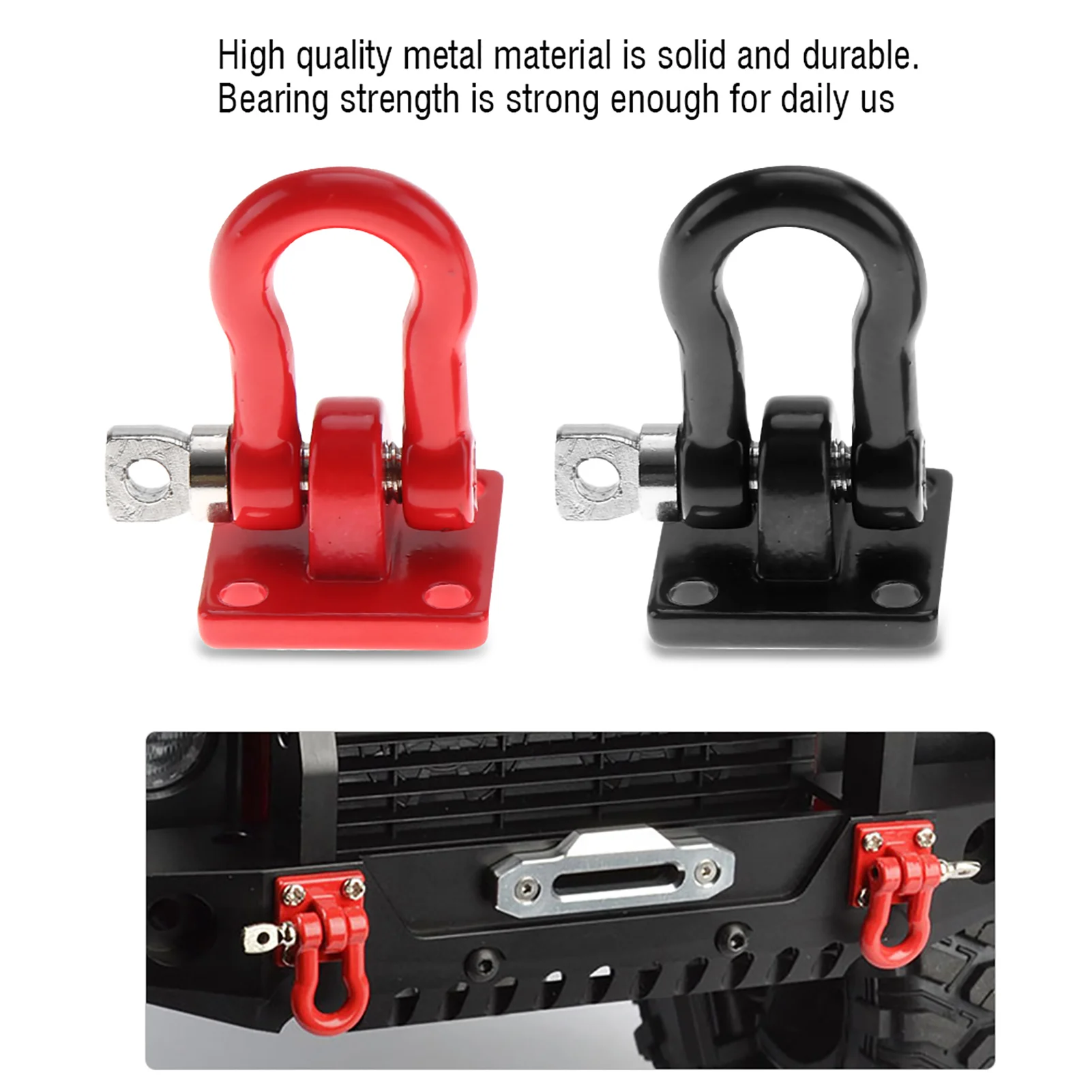 Rc Chain RC Tow Chain Hook, Suitable for 1/10 Scale Off-Road Vehicles RC Crawler ...