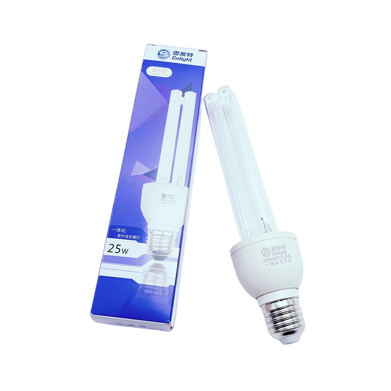 E27 25W Ultraviolet Lamp with UVC Sterilizing Bulb and Ozone-free Function Remote Control Disinfection Lamp for Home uv disinfection lamp uv sterilization lamp