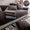 Jacquard Water Repellent Sofa Couch Cover Anti-Scratch, Anti-Slip Sofa Slipcovers for Living Room Couch Seat Cover Protector 1