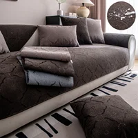 Jacquard Water Repellent Sofa Couch Cover Anti-Scratch, Anti-Slip Sofa Slipcovers for Living Room Couch Seat Cover Protector 1