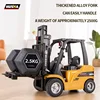 Huina 677 1:10 Remote Control Forklift  8-channel Excavator Semi-Alloy Version  Large Remote Control Engineering Car Toy 3