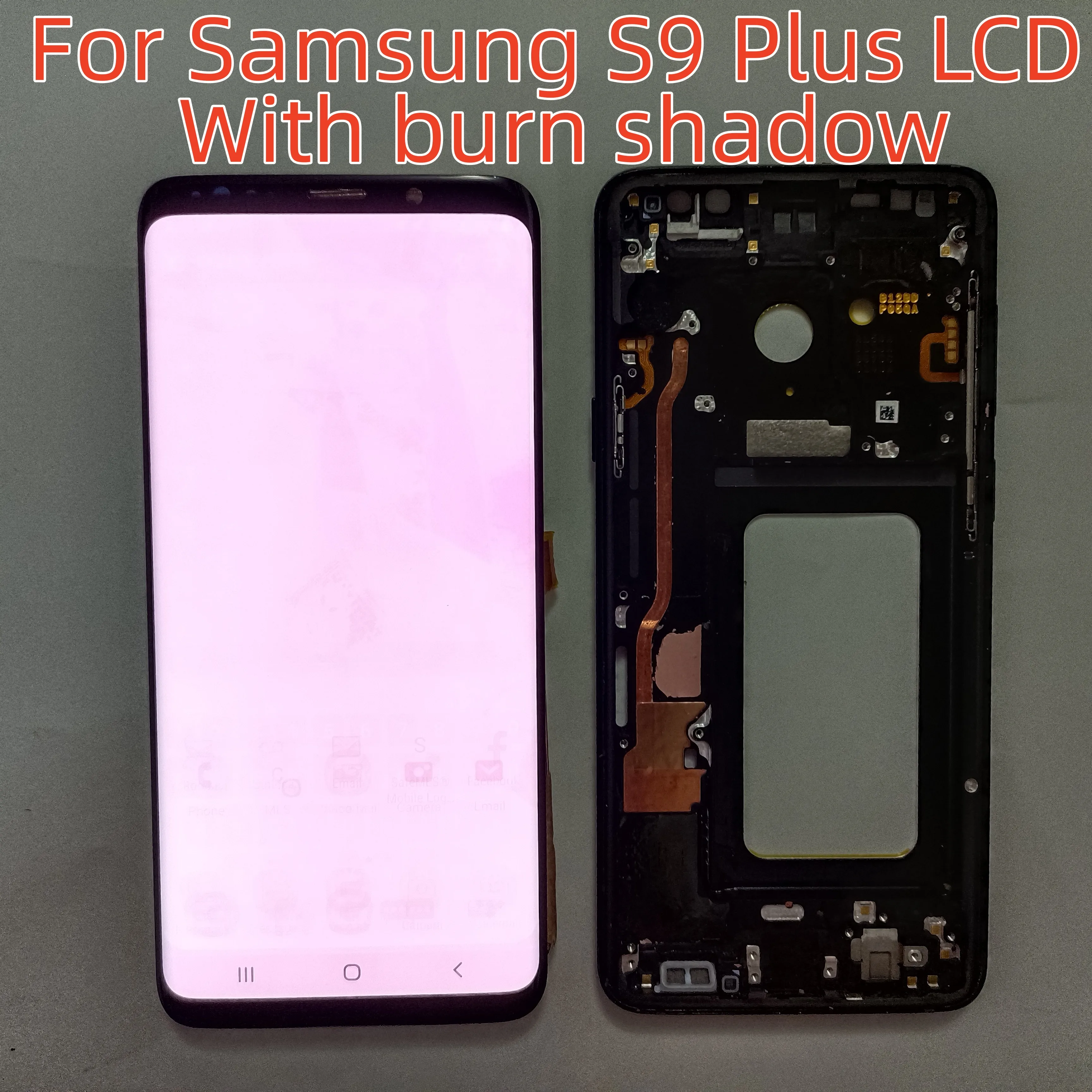 100% Test Display Amoled Per Samsung Galaxy S9 Plus G965 G965F Sm-G965F/Ds S9 + Display Lcd Touch Screen Digitizer Burn Shadow