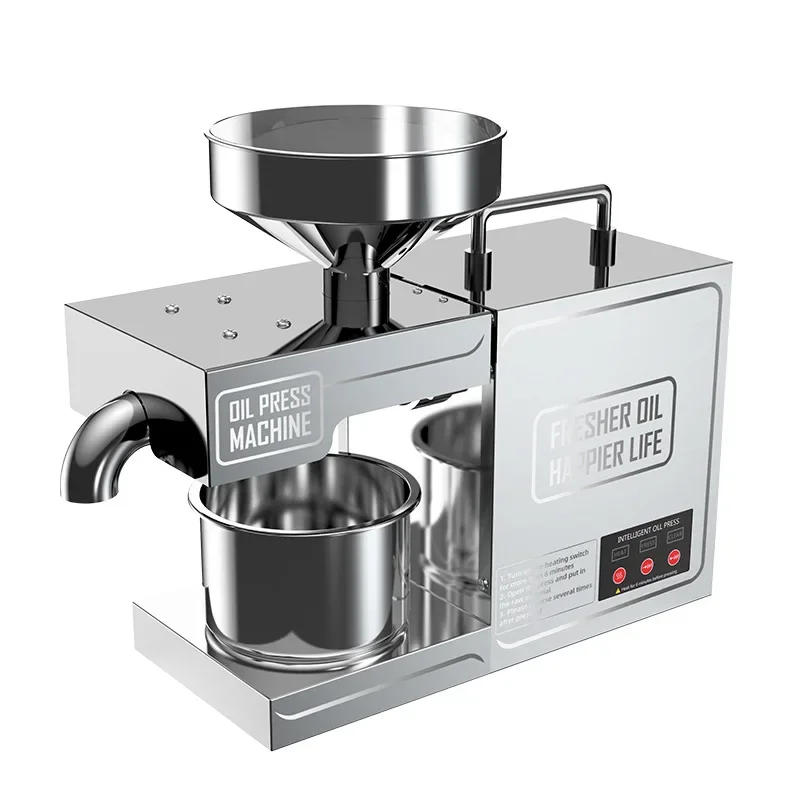 B03 Commercial peanut residue new frying oil machine automatic oil press machine multi-function intelligent oil press machine 6