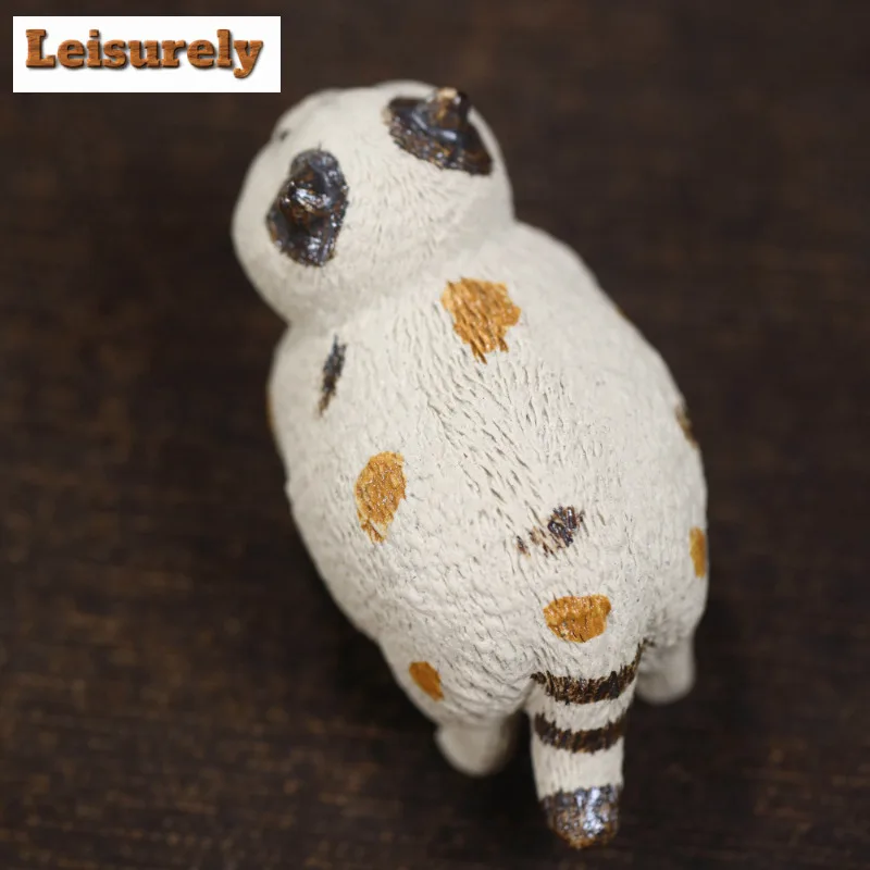 Fortune Cat Purple Clay Little Flowe Cat Tea Pet Traditional Tea Sculpture Tea Figurine Play Toys Tea Statue Ornaments Teaware