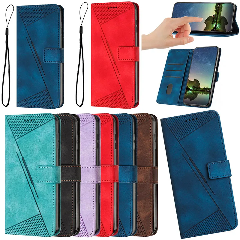 Magnetic Leather Flip Cover Wallet Phone Case